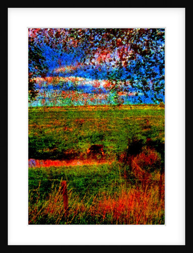 Country Side with a Cow by Anonymous