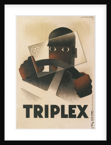 Poster for Triplex Auto Glass by Anonymous