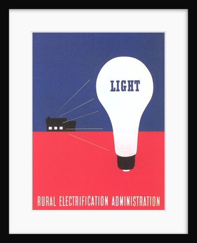 Rural Electrification Administration Poster by Anonymous