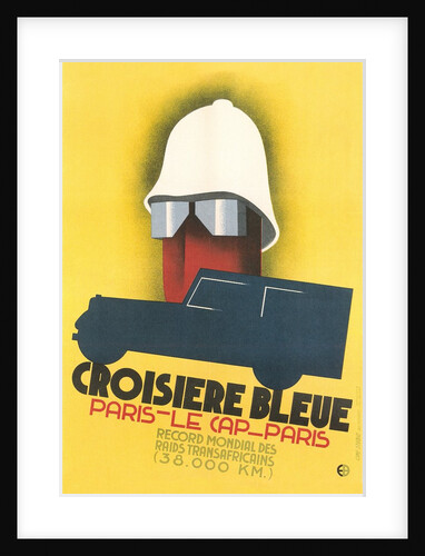 French Poster for Blue Crossing by Anonymous