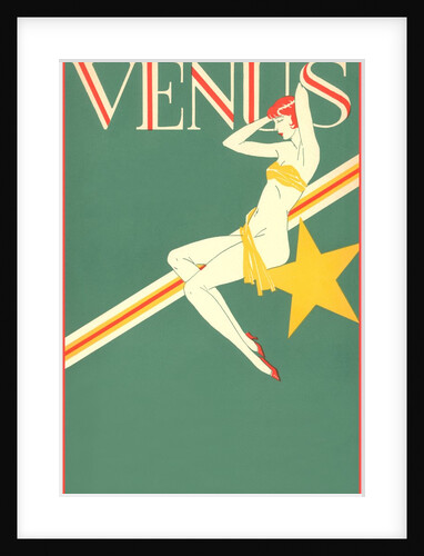Perched Art Deco Venus by Anonymous