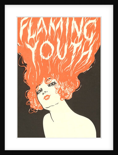 Flaming Youth, Woman with Flaming Hair by Anonymous