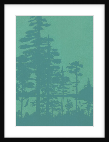 Tree Silhouettes by Anonymous