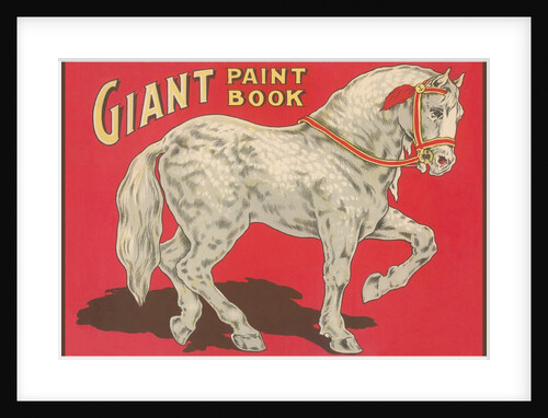 Giant Paint Book, Horse by Anonymous