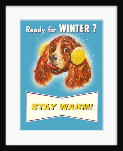 Ready for Winter? Stay Warm Dog with Earmuffs by Anonymous