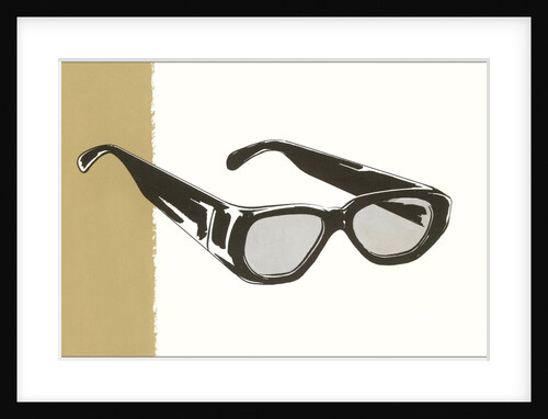 Black Eyeglasses by Anonymous
