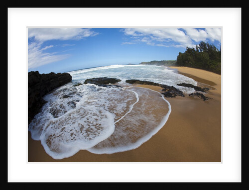 Pristine sand beaches of Kauai, Hawaii by Anonymous