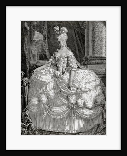 Marie Antoniette (1755-1793). Wife of Louis XVI and Queen of France (1774-92) by Anonymous
