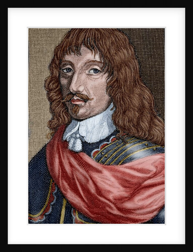 Charles IV, Duke of Lorraine (1604-1675). Engraving. Colored by Anonymous