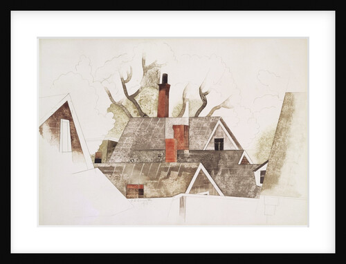 Red Chimneys by Charles Demuth