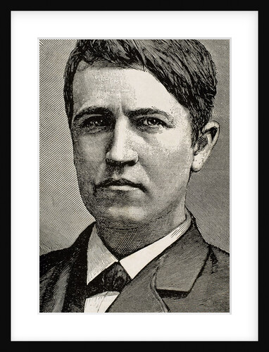 Thomas Alva Edison (1847-1931) by Anonymous
