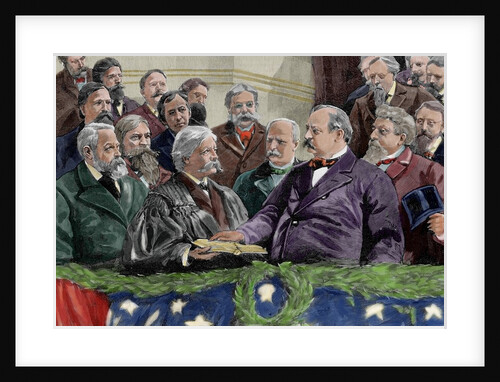 Proclamation of President Grover Cleveland (1837-1908) by Anonymous