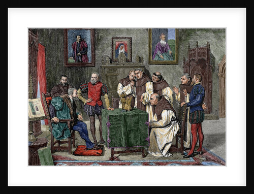 Charles I of Spain (1500-1558) at Yuste by Anonymous