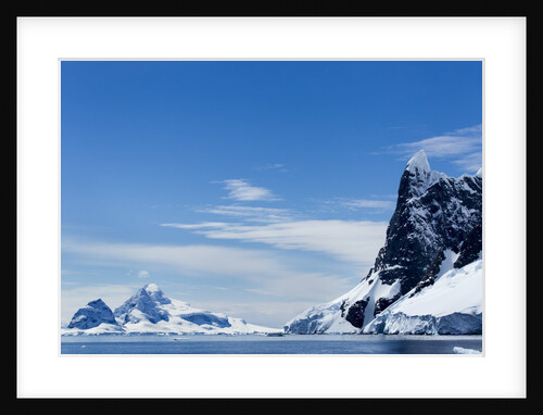 Mountain Peaks, Lemaire Channel, Antarctica by Anonymous