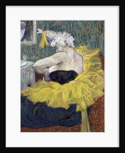 The Clown Cha-U-Kao by Henri de Toulouse-Lautrec