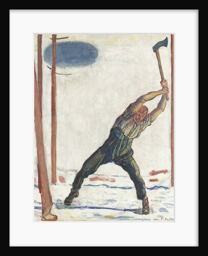 The Woodcutter by Ferdinand Hodler