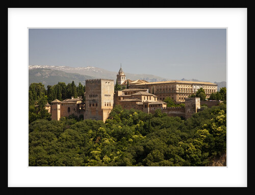 Alhambra Palace in Andaluisa, Spain by Anonymous