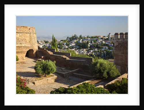 Generalife gardens in Alhambra, Granada, Spain by Anonymous