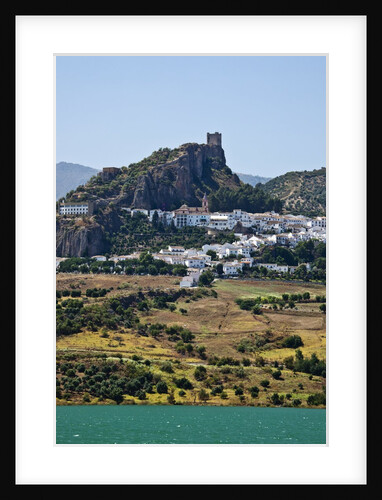 The whitewashed village of Zahara de la Sierra, Spain by Anonymous