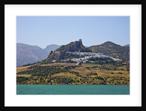 The whitewashed village of Zahara de la Sierra, Spain by Anonymous