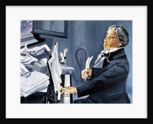 Ludwig van Beethoven (1770-1827) by Anonymous