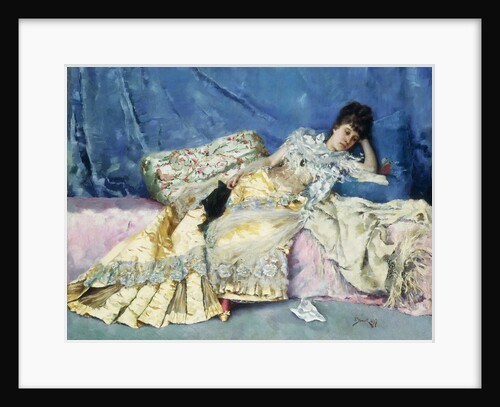 Lady on a Divan by Julius Leblanc Stewart