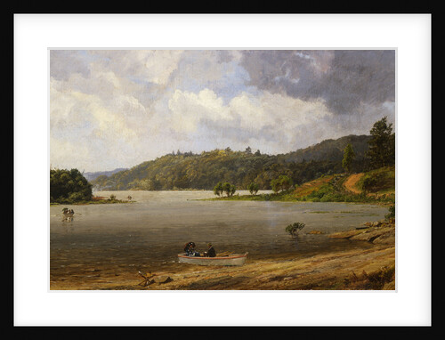 On the Wawayanda Lake, New Jersey by Jasper Francis Cropsey