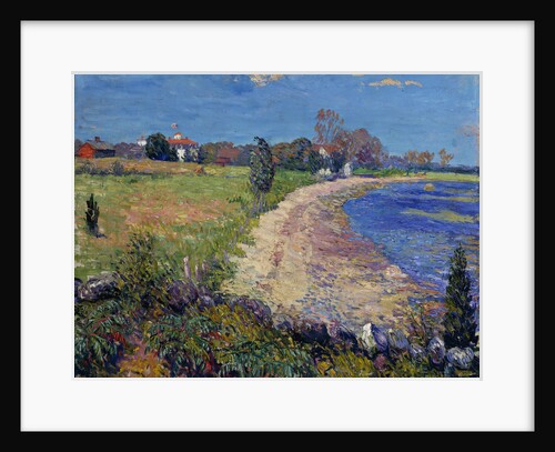 Curving Beach, New England by William James Glackens