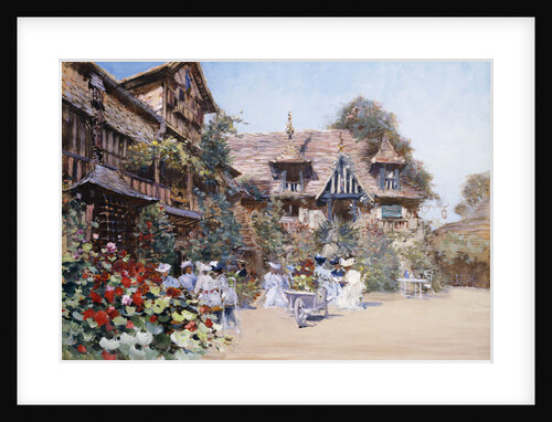 Luncheon at the Inn by Francis Hopkinson Smith