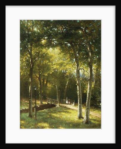 The Bridge in the Park by George W Waters