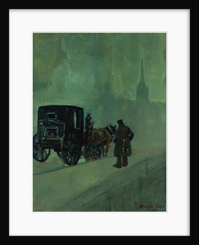 Foggy Night, New York by George Benjamin Luks