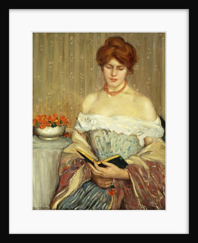Nasturtiums by Frederick Carl Frieseke