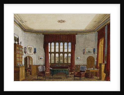 An Interior of a Room, Christ Church, Oxford by George Pyne