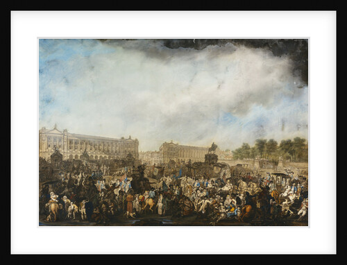 The Return of Louis XVI to Paris, 6 October 1789 by Attributed to Robert Dighton the Elder by Anonymous