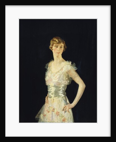 Portrait of Gardenia, three quarter length by Sir William Orpen
