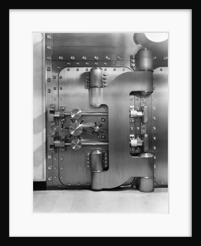 1930s bank vault by Anonymous