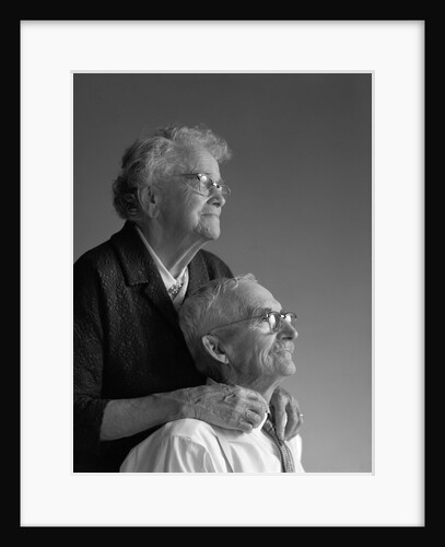 1960s elderly couple in their 80s by Anonymous