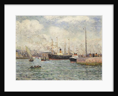 Le Port du Havre by Maxime Maufra