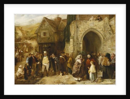 The Statute Fair by George Bernard O'Neill