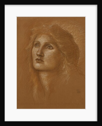 Head of a Woman by Edward Burne-Jones