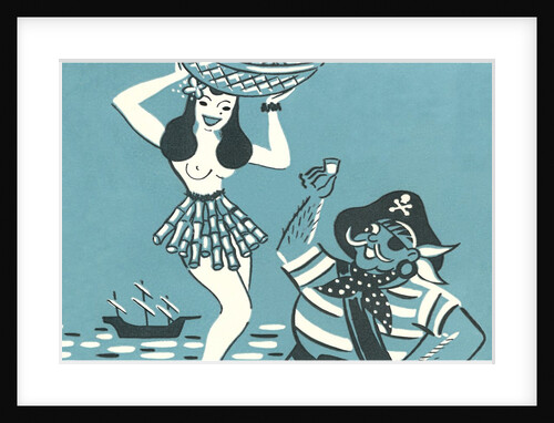 Island Maiden and Salty Pirate by Anonymous