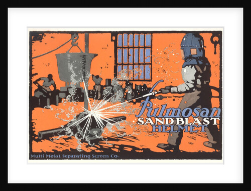 Pulmosan Sandblast Helmet Ad by Anonymous