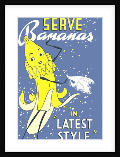 Serve Bananas in Latest Style Ad by Anonymous