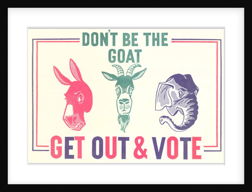Don't Be the Goat, Vote by Anonymous