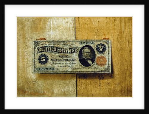 Five Dollar Bill by Victor Dubreuil