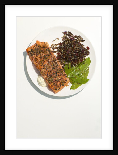 Lemon-pepper salmon by Anonymous