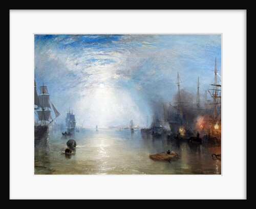 Keelmen Heaving in Coals by Moonlight by J. M. W. Turner