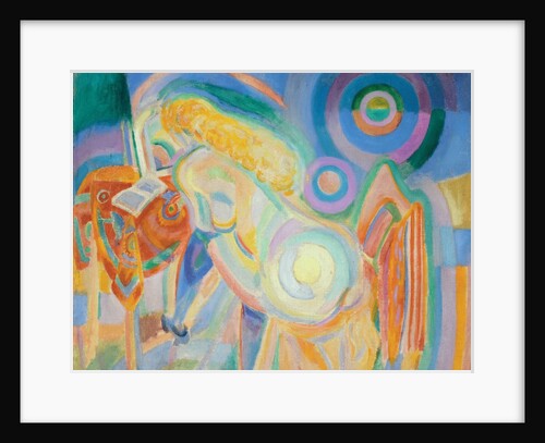 Femme Nue Lisant (Nude Woman Reading) by Robert Delaunay