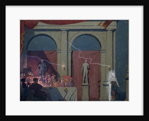 Tyltyl turns the Diamond in The Palace of Luxury by Frederick Cayley Robinson