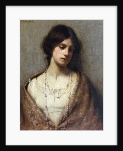 Portrait of a Woman, Half Length by William Kay Blacklock